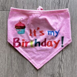 “It’s My Birthday” Pet Bandana